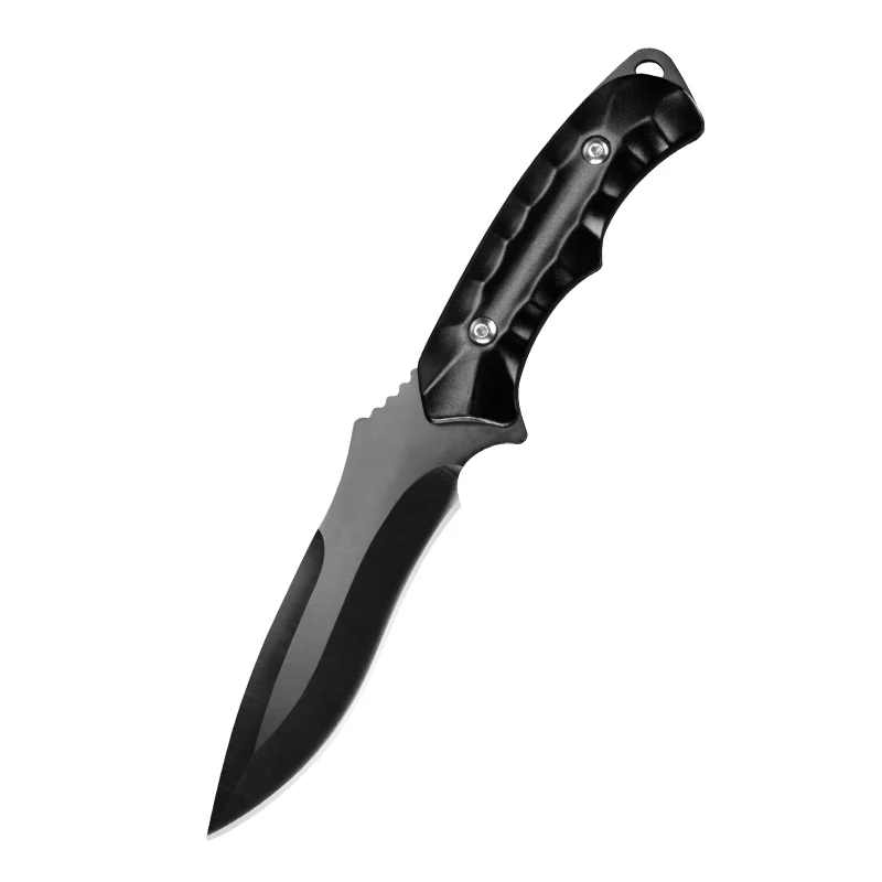 Нож с фиксированным лезвием CIMA для охоты/рыбалки/тактического выживания, нож с фиксированным лезвием - Цвет: black