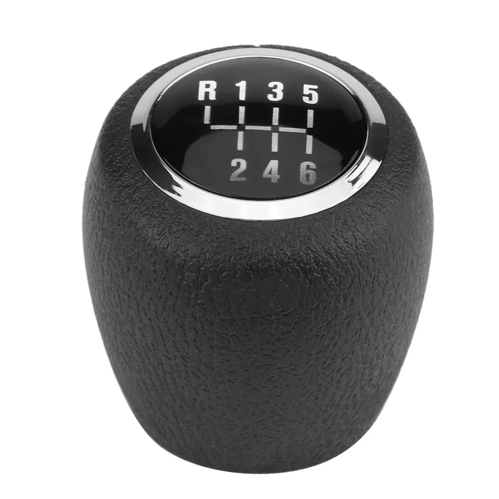 Car 6 Speed Gear Shift Lever Knob Head for Chevrolet Cruze 2008 2009