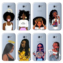 2bunz Melanin Poppin Aba чехол s модный черный мягкий TPU чехол для телефона для samsung Galaxy A3 J3 A5 A7 J5 J7