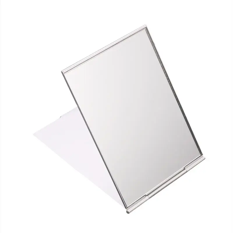 Fashion Compact Pocket Mirror Portable Folding Makeup Single Side Travel Shaving 11.5*8cm | Красота и здоровье