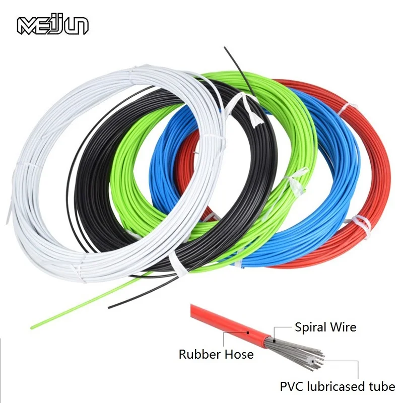 

5 meter Bicycle Brake Shifting Cable Durable Mountain Road Bike Front Rear V Brake Derailleur Line Cycling Bike Brake Cable Wire