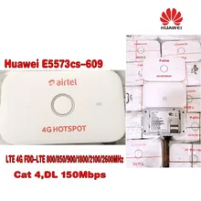 Лот из 10 шт. HUAWEI E5573 E5573Cs-609 мобильный портативный мини lte беспроводной wifi 4G маршрутизатор с слотом для sim-карты