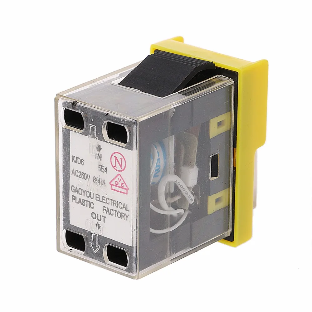 AC 250V 6/4A IP54 Водонепроницаемый электромагнитный кнопочный станок пила Резак дрель
