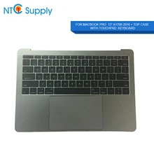 NTC Supply For Apple MacBook Pro 13.3inch Keyboard Early 2016/2017+ 2 TBT3 A1708 Top Case/Palmrest With Touchpad