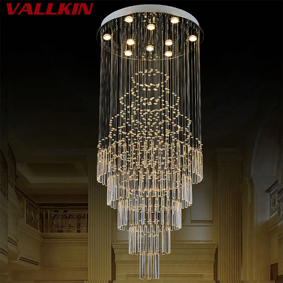 Modern LED Crystal Chandeliers Light Luxury Indoor Cristal Chandelier