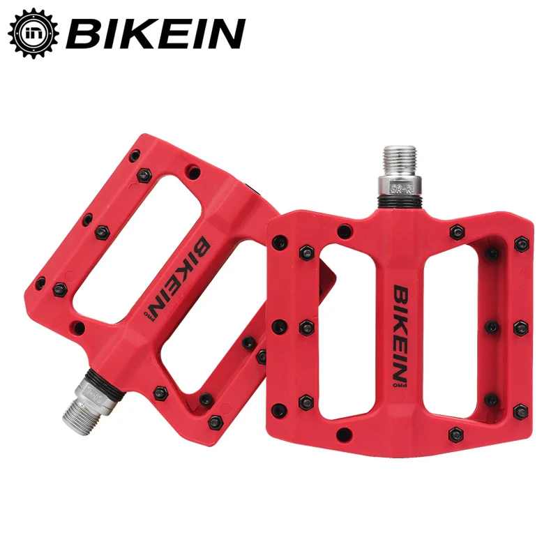

Mountain Bike Pedal MTB Pedals BMX Bicycle Flat Pedals Nylon Superlight Platform MTB Cycling Sports Ultralight Accessories 355g