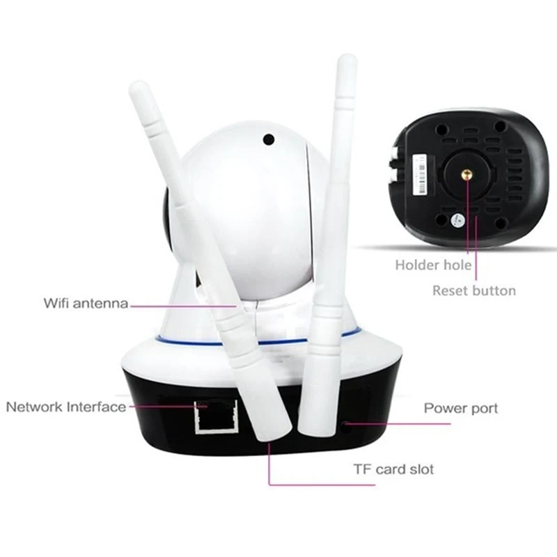  HD 1080 P di Sicurezza Domestica IP Camera Audio Bidirezionale Wireless Mini Macchina Fotografica d