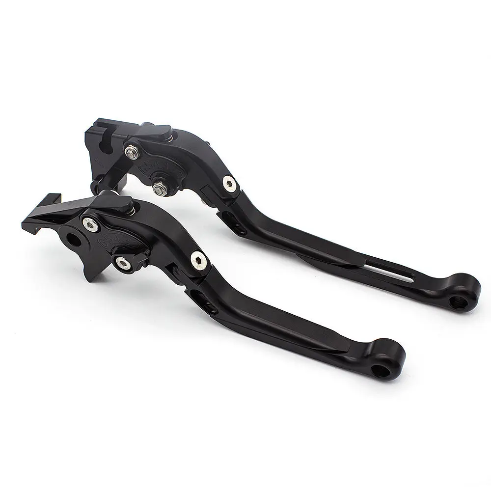 For Honda CBR125 CBR 125 2004- Aluminum Adjustable Folding Extendable Motorcycle Brake Clutch Levers& Handle Grips Set