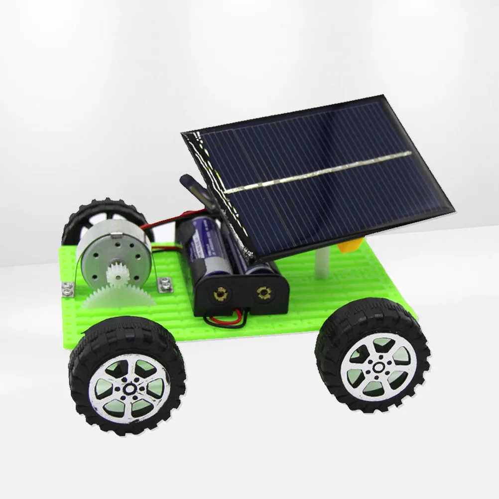 1 шт. DIY электрическая сборка солнечный гибридный автомобиль забавная модель комплект для детей студентов