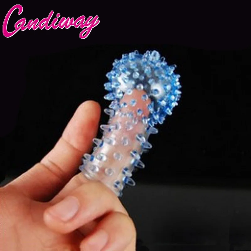 hc011 finger Spiked Condoms Reusable Ring  (27)