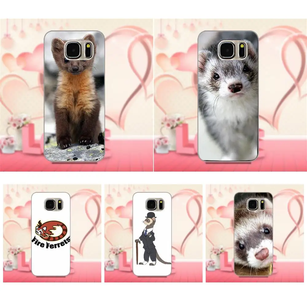 

Diwqxr Phone Case Cover Ferret For Huawei G8 Honor 5C 5X 6 6X 7 8 9 Y5II Mate 9 P8 P9 P10 Lite Plus 2017