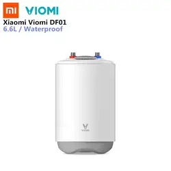 Оригинальный Xiaomi водонагреватель viomi DF01 Портативный электрический водонагреватель Fr Кухня Ванная комната 6.6L 1500 Вт IPX4 Водонепроницаемый