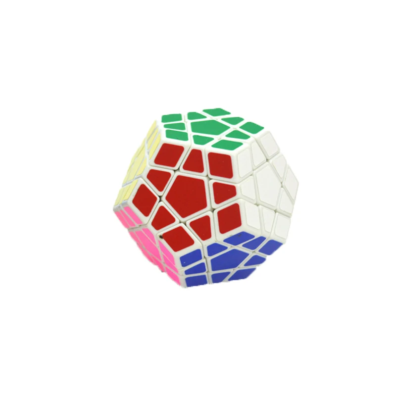 Megaminx Кубик Рубика для профессионалов 3x3x3 ПВХ и матовые наклейки Cubo Волшебная головоломка скорость Классические игрушки TY0100