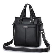 Новая мужская сумка из натуральной кожи для компьютера из воловьей кожи мужские деловые портфели мужские черные сумки-мессенджеры для IPAD Mini