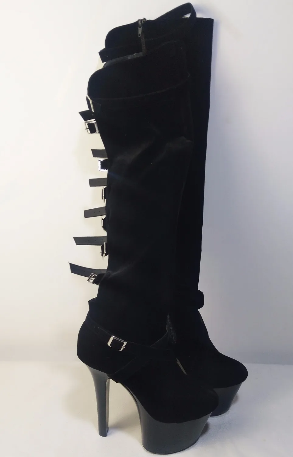 20cm The wild female high boots, the stage super high heels with the us boots and the waterproof platform wholesale