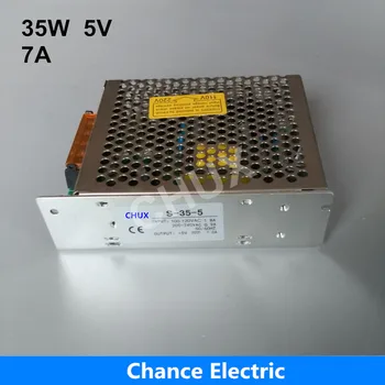 

CHUX 5V Switching Power Supply 35W LED ac 110v 220V Input 7A S series Single Group For Led Strip
