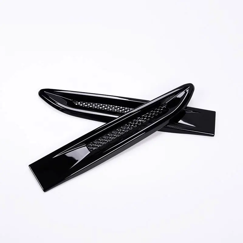 

For Jaguar XF XFL XE F-Pace F pace X761 Car-styling ABS Side Fender Air Vent Outlet Cover Trim Accessories Set of 2pcs