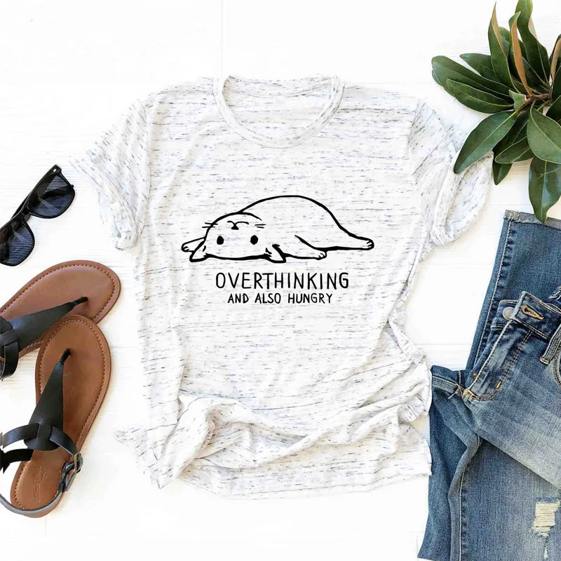 

2019 New Summer Women T-shirts O-neck Solid Cotton Short Sleeves Plus Size Casual Printing Tee Women Tops Harajuku N426