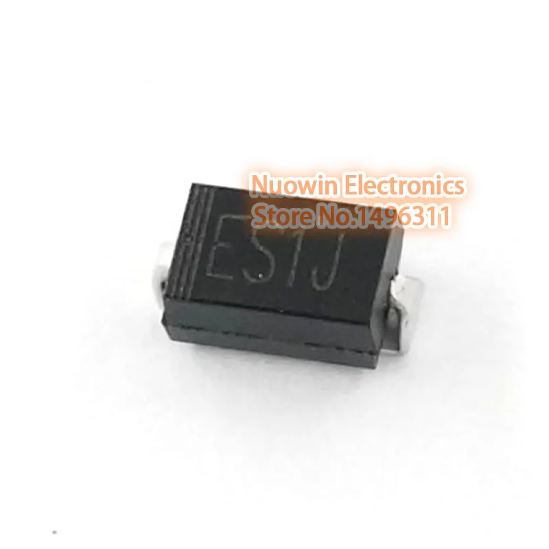 100pcs ES1J Rectifier Diode 1A 600V SMAin Diodes from Electronic