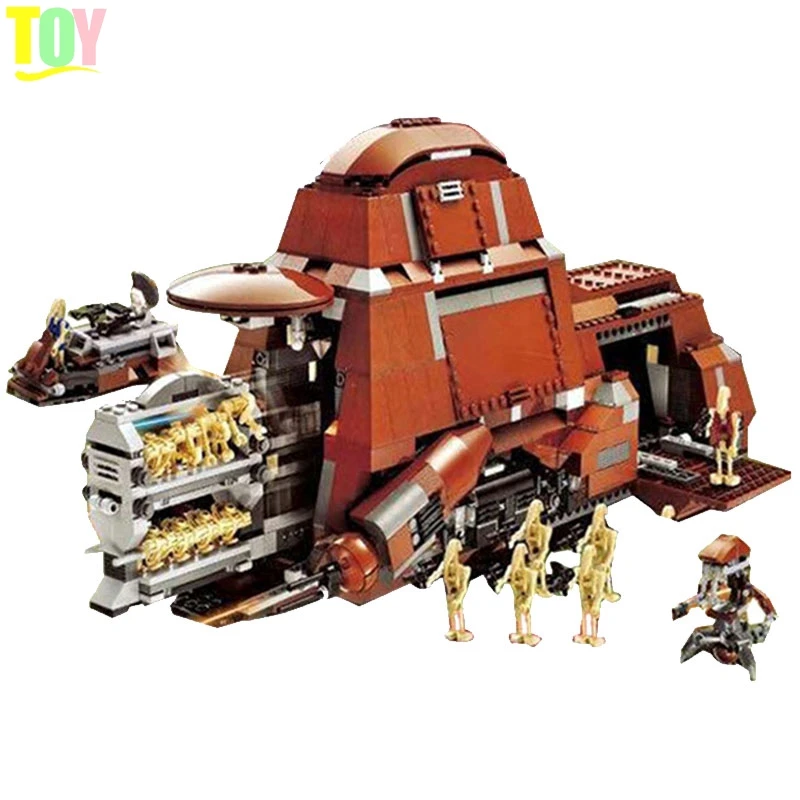 

The Best Gifts Compatible Legoing STAR WARS Trade Federation MTT 1338Pcs Bricks Model Building Blocks Toys for Children Legoing