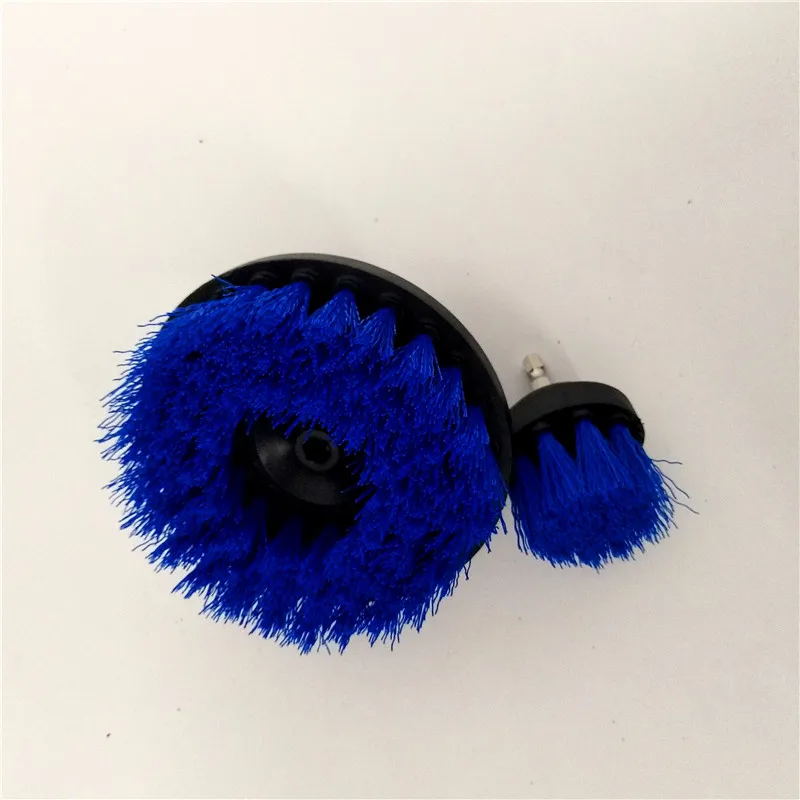 2 шт. щетка для чистки мощность скраб-щетка Чистая щетка используется на электрической дрели для ковер на диван кожа пластик деревянный