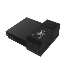 Черный жесткий диск корпус с USB 3,0 хаб для xbox ONE X жесткий диск
