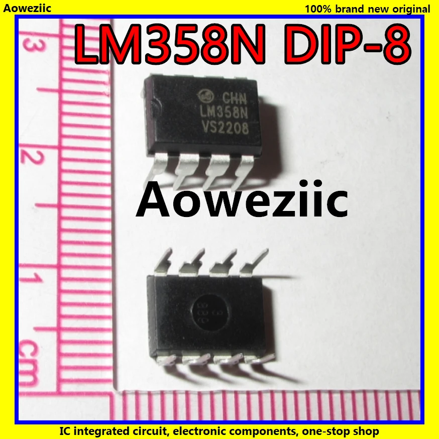 20Pcs/Lot LM358N LM358 358 DIP-8 LOW POWER DUAL OPERATIONAL AMPLIFIERS New Original Product