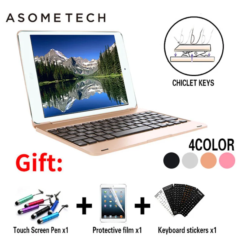 Ультратонкий беспроводной bluetooth чехол для iPad Air 2 чехлы Apple Pro 9 7 '' подставка
