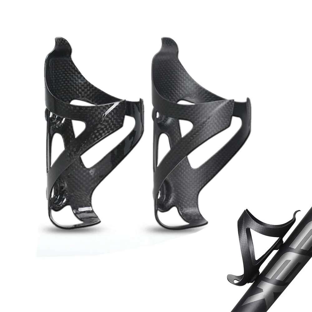 

2 PCS hot sales T700 full carbon fibre bottle cage MTB cycling bottle holder bicycle accessories Ultralight 16g 74mm UD Matte
