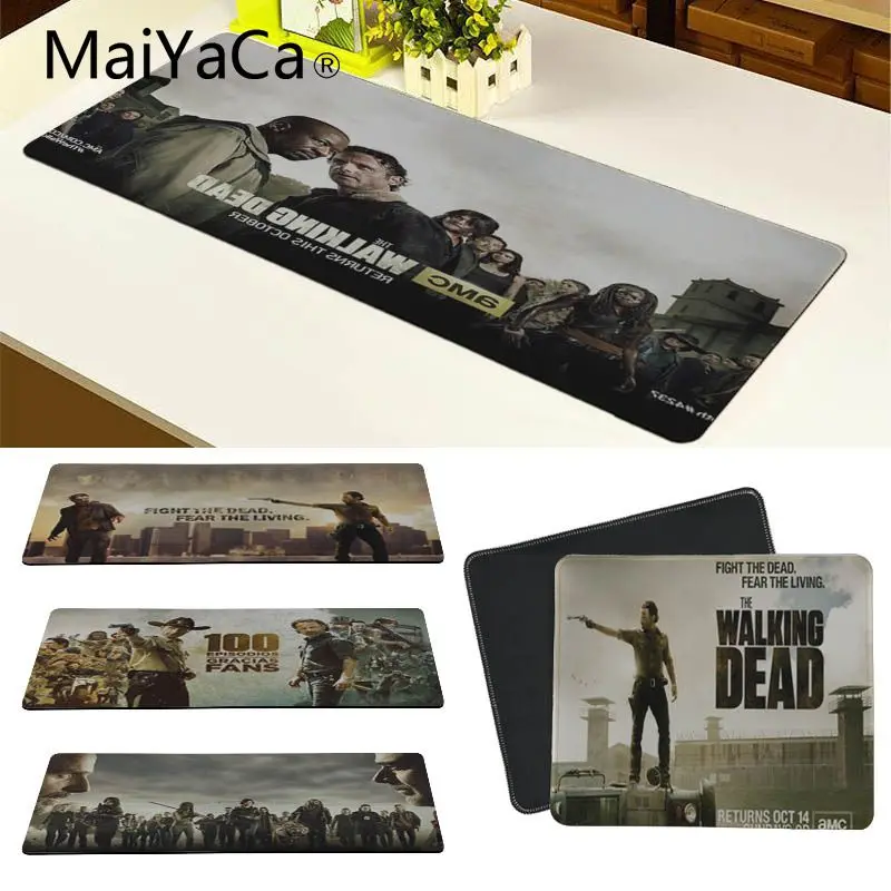 

MaiYaCa Vintage Cool walking dead Computer Gaming Mousemats Large Mousepad Grande Gaming Mouse Mice