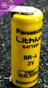 

2PCS Brand new original Japan imported BR-A 3V lithium battery PLC battery COMS battery with soldering feet