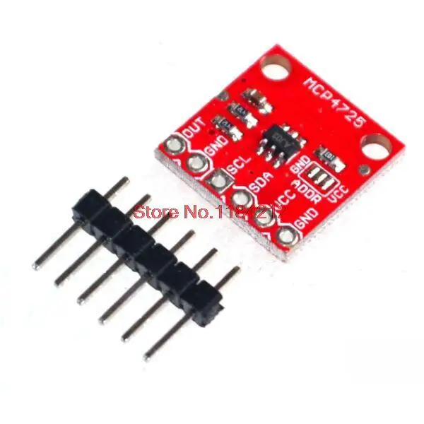 

MCP4725 I2C DAC Breakout module development board