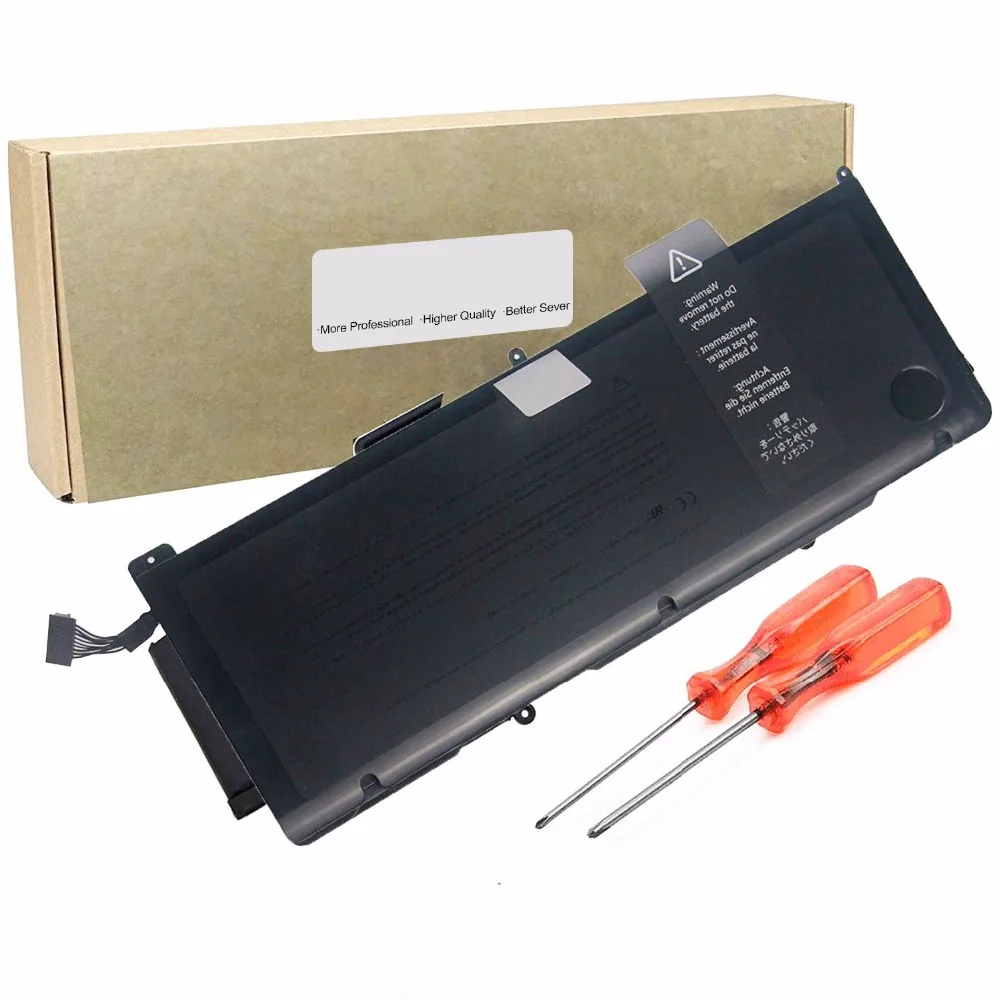 

95Wh 8700MAh Laptop Battery For Apple Macbook Pro Core 17" 2.2 A1297 A1383 Late 2011 Version Accessories for Macbook Batteries