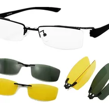 Agstum многофункциональные зажимы для очков, очки по рецепту, поляризованные очки для ночного вождения, очки ночного видения