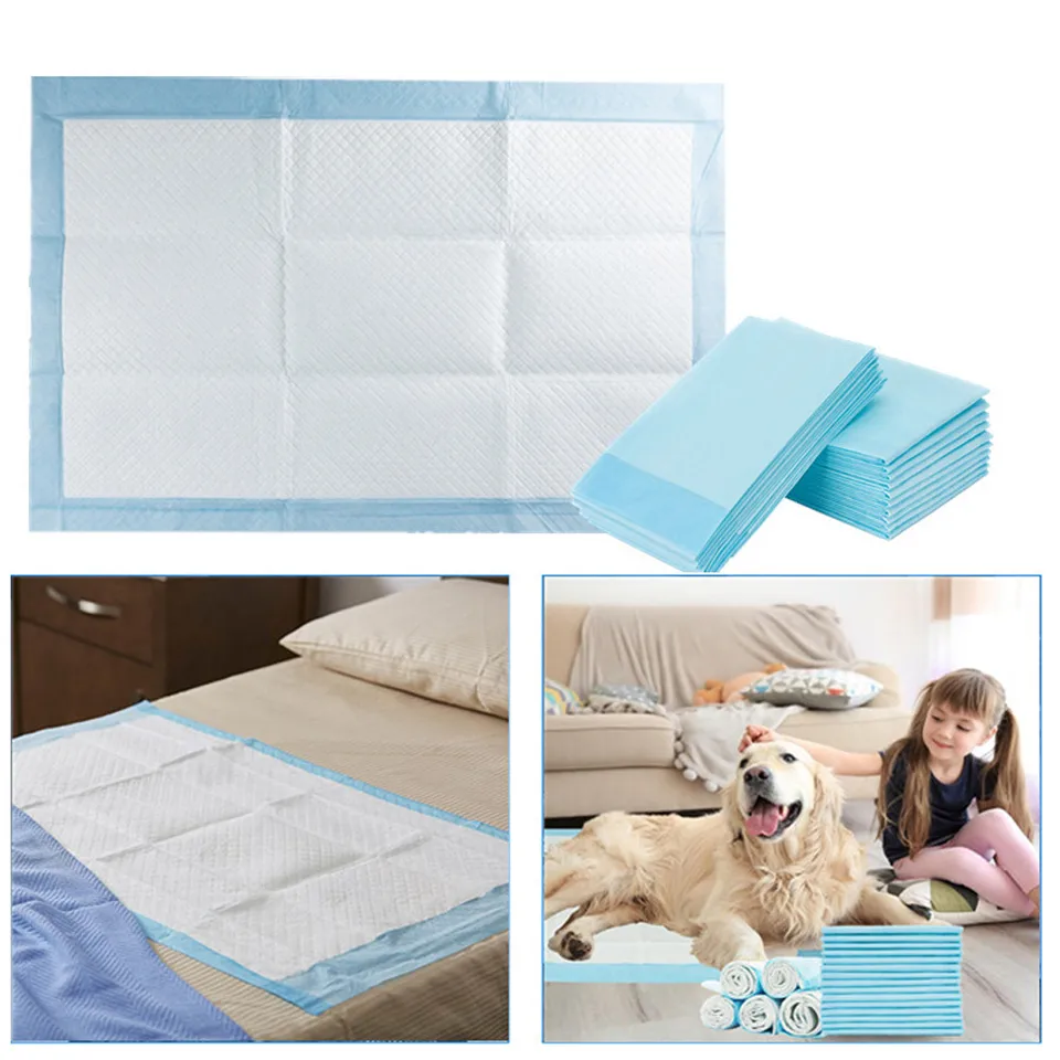 5 10 20pcs Set Pet Cat Dog Bed Diapers Absorbent Mat Indoor Toilet