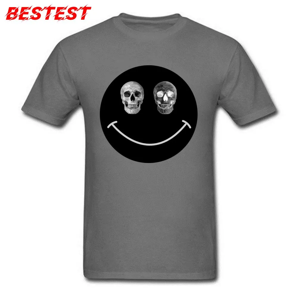 Just keep smiling Casual NEW YEAR DAY 100% Cotton Crewneck Mens Tops T Shirt Camisa Tees Funny Short Sleeve T Shirt Just keep smiling carbon