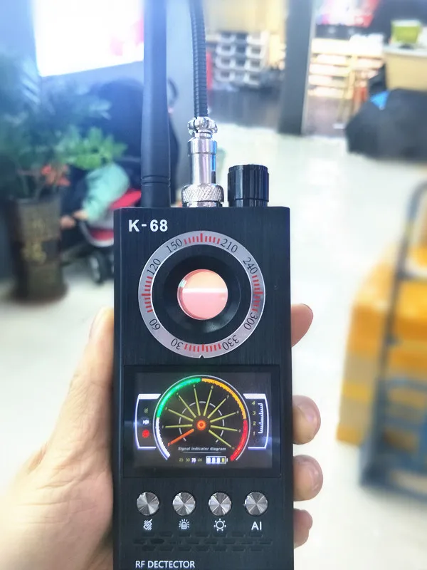 K68 multi-função anti-espião detector câmera gsm áudio