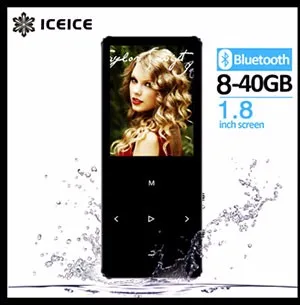 spotify mp3 player ICEICE MP3 Music Player with Speaker 2.4 inch Screen touch keys hi fi fm radio mini sport MP 3 music player portable walkman 32G spotify mp3 player