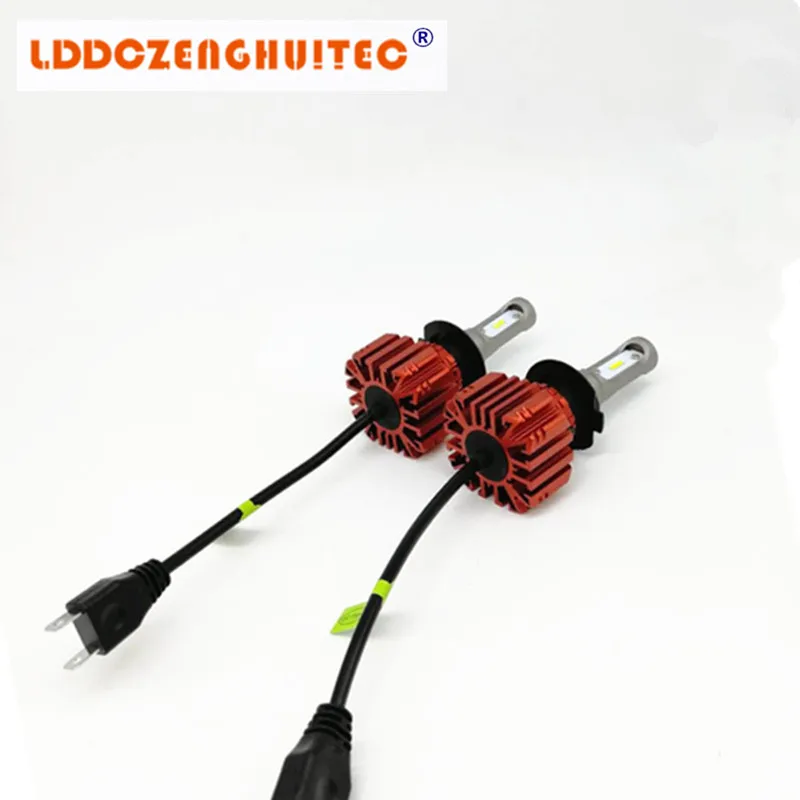 LDDCZENGHUITEC 9005 HB3 9006 HB4 H11 H4 H7 Led H1 авто фары S1 N1 50 Вт 8000LM 6000 К автомобильной лампы все в