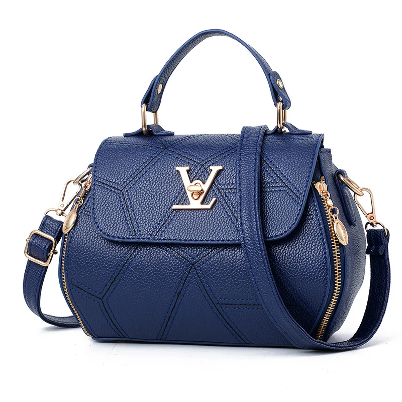 Новая Женская мода V буквы Дизайнерские Сумки Роскошные качественные женские сумки через плечо Горячая сумка-мессенджер