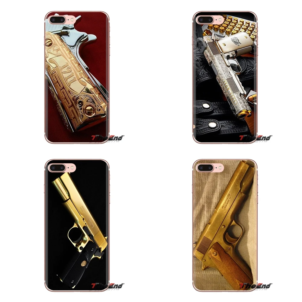 Phone Shell Case Limited Edition 24K Gold 1911 Guns For Oneplus 3T 5T 6T Nokia 2 3 5 6 8 9 230 3310 2.1 3.1 5.1 7 Plus 2017 2018 |