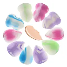 10 шт. упакованный макияж губка слоеный набор в форме капли губка блендеры+ Cucurbit губка в виде дельфина Косметическая пуховка пуф для макияжа комплект