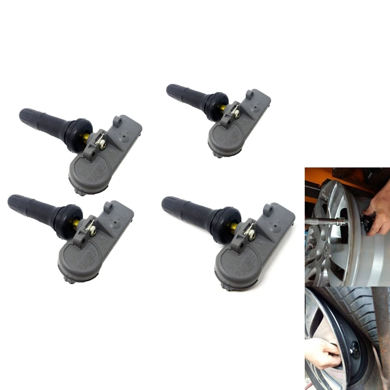 

4pcs GM OEM TPMS Pressure Sensors For 13586335 13581558 20923680 O3K3 O3K3 Tire Pressure Monitoring Sensor