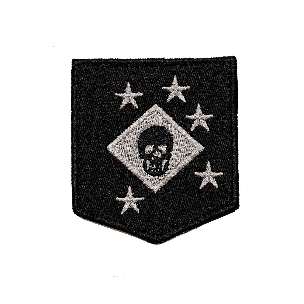 

TSNK Military Enthusiasts Embroidery Patch Army Tactical Boost Morale Badge "USMC/MARSOC " Small Size