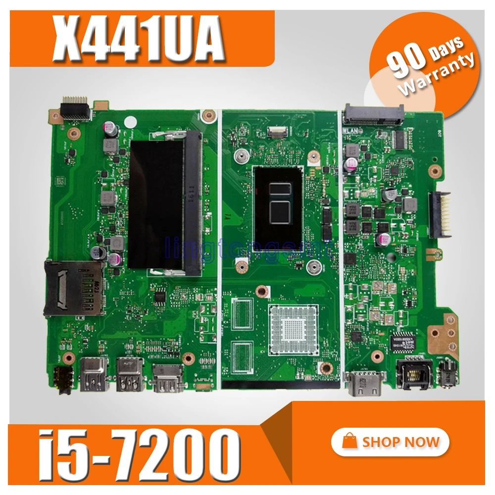 X441UA материнская плата с 4G ram i5-7200 для ASUS X441UV X441U F441U A441U X441UR материнская плата для ноутбука тест 100% ОК