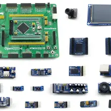 Open407Z-C посылка B = STM32 плата STM32F407ZxT6 ARM Cortex-M4 STM32 макетная плата+ 3,2 'TFT 320x240 сенсорный ЖК-дисплей+ 16 модулей комплект
