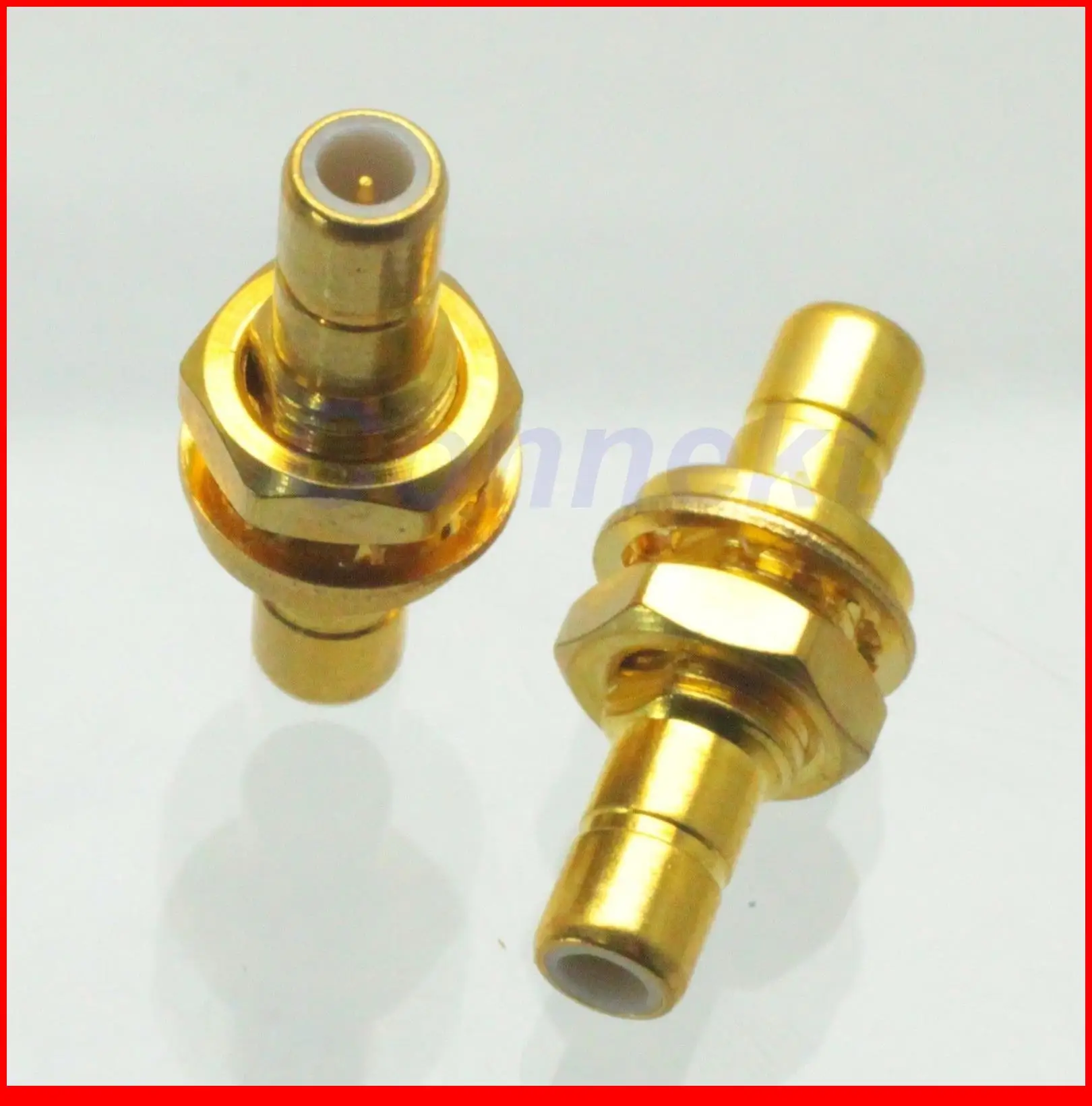 

10 шт./лот SMB папа к SMB папа гайка переборка в серии RF разъем адаптера 50ohm