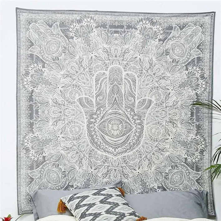 Полиэстер индийский декор МАНДАЛА ГОБЕЛЕН настенный хиппи бросок богемный слон покрывало для спальни скатерти занавеска одеяло