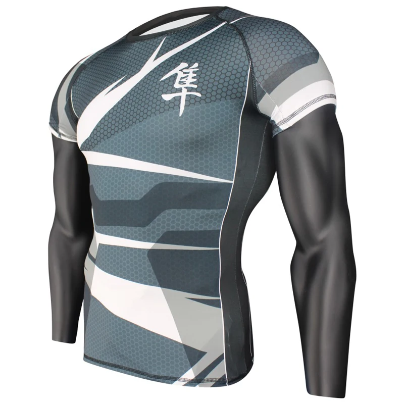 أساسيات الملاكمة قصيرة الأكمام ضغط MMA BJJ المصارعة عبر التدريب طفح الحرس اللياقة البدنية MMA ضغط قميص أساسيات الملاكمة قصيرة الأكمام ضغط MMA BJJ المصارعة عبر التدريب طفح الحرس اللياقة البدنية MMA ضغط قميص