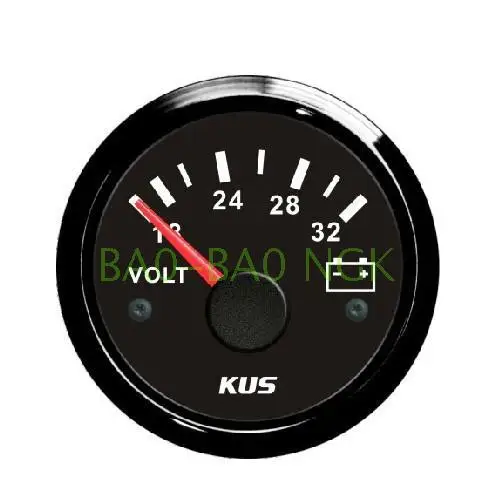 Ships RVs fiberglass boats sailing yacht with a voltmeter KUS KY-13201 24V / 18V-32V Ships RVs fiberglass boats sailing yacht with a voltmeter KUS KY-13201 24V / 18V-32V